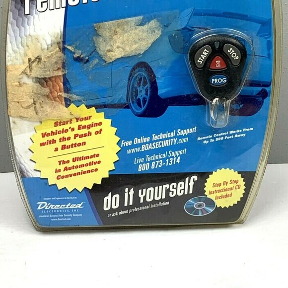Boa Remote Start System Model 165B CD Easy Install Sealed Box Car Automobile - Picture 3 of 7